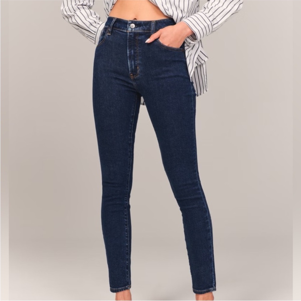 Abercrombie And Fitch Pants Womens 28 Simone Jeans High Rise Super Skinny
